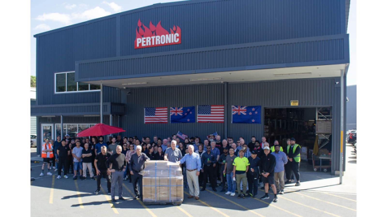20241114 USA launch BBQ first pallet of products