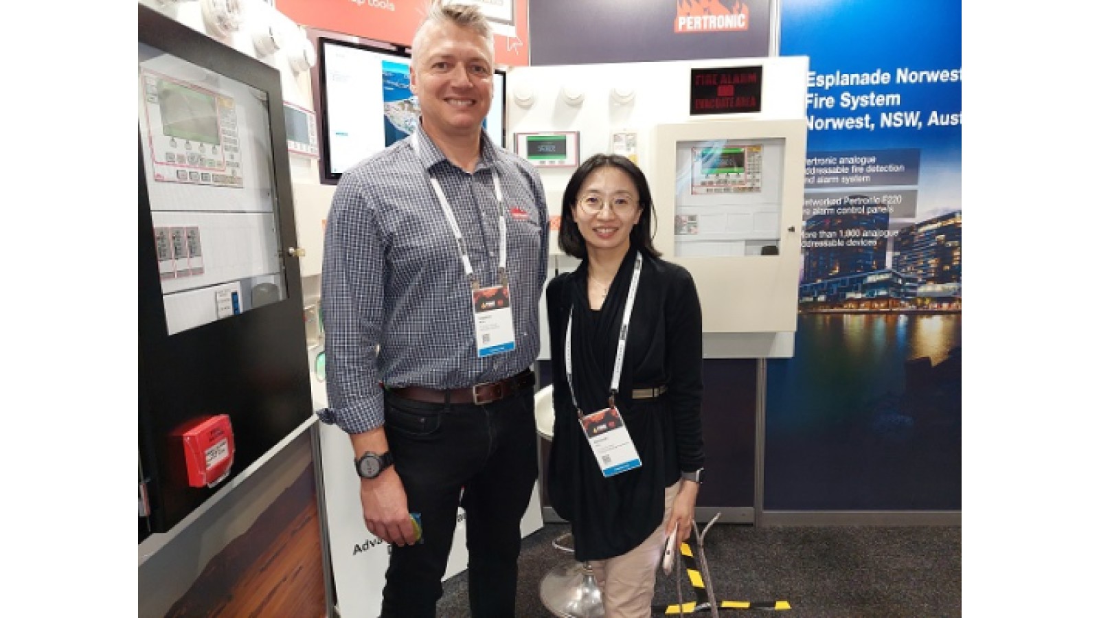 20250515 Stephen Mills and Christella from Honeywell resized for NZ website