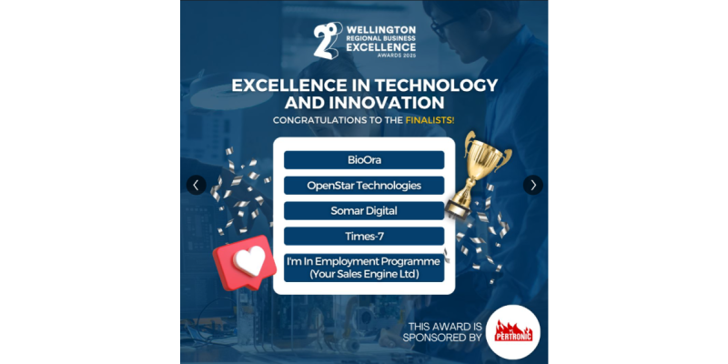 20251016 Wellington Regional Business Excellence Awards Innovation finalists